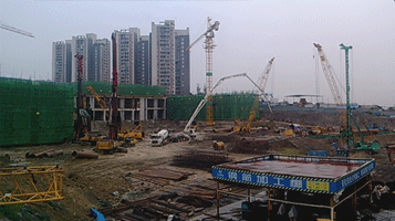 中航MY TOWN高回填，深桩成孔